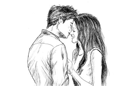 24 Creative Couple Drawing Ideas For Romantic Artwork.